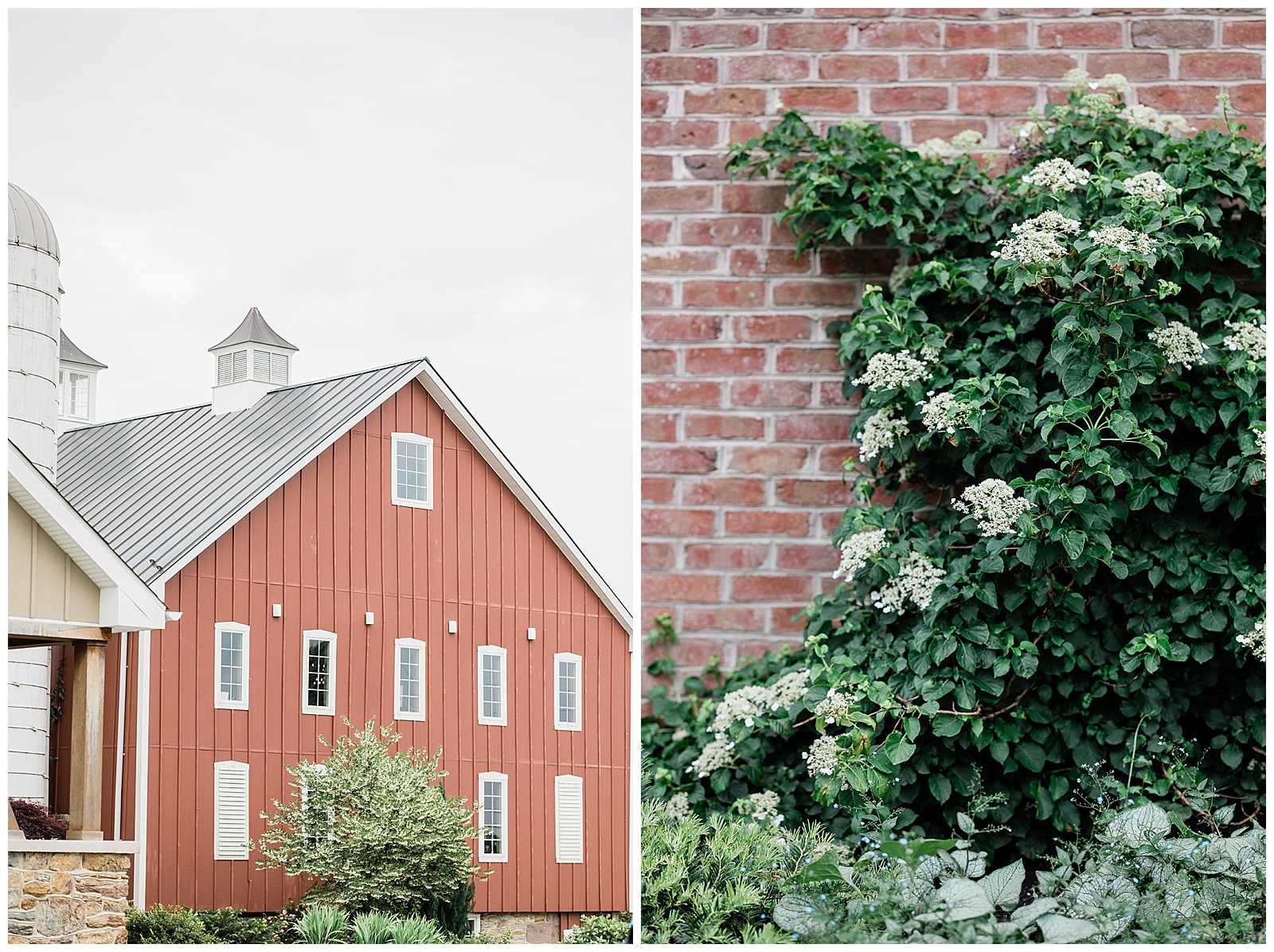 exterior images of wyndridge farm wedding venue in york PA