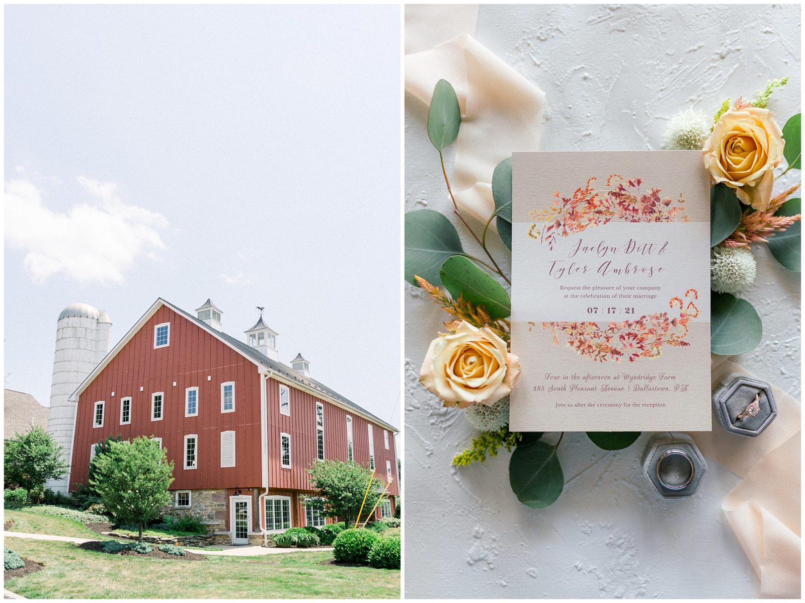 Spring Wedding at Wyndridge Farm