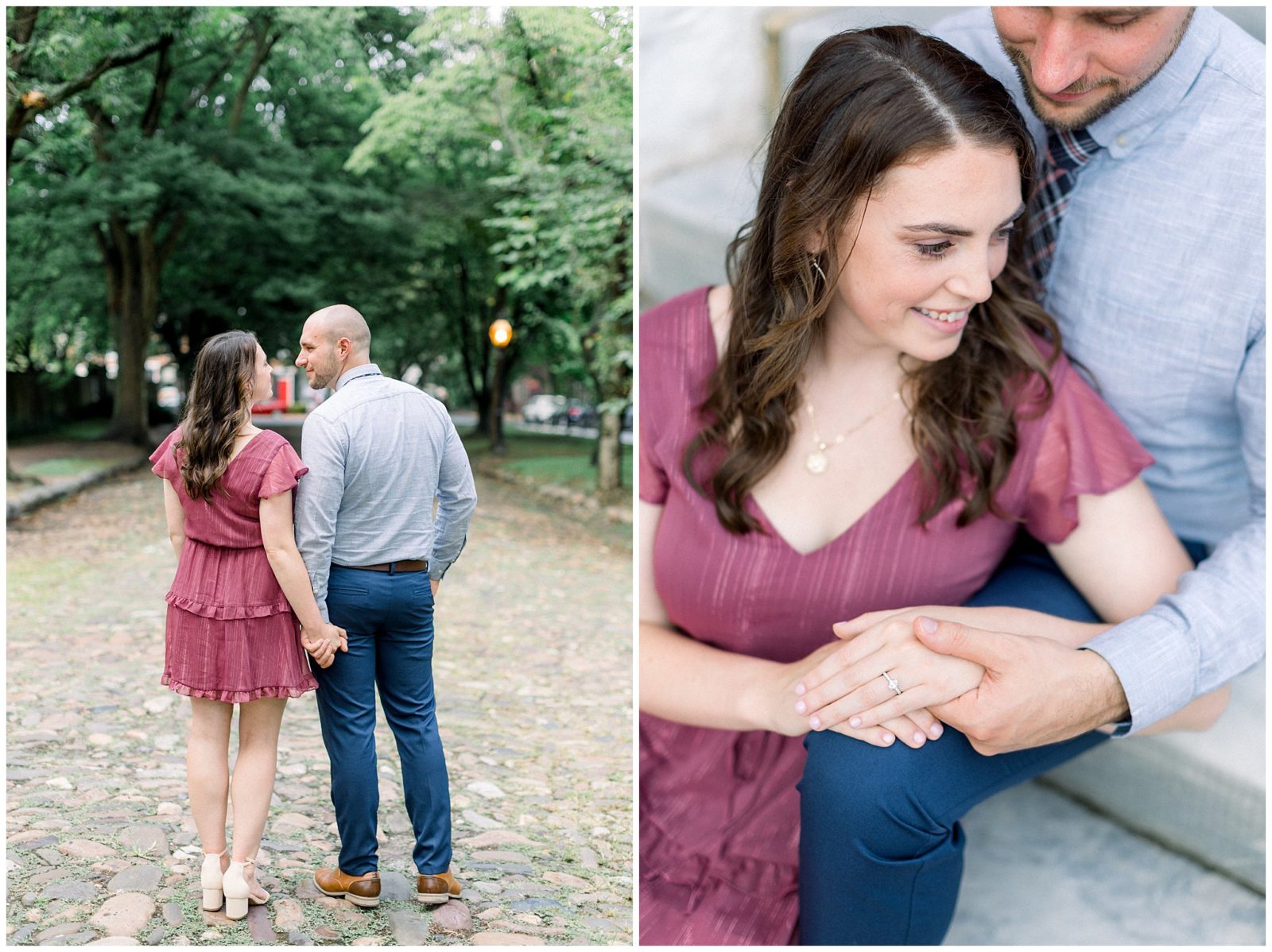 New Castle Engagement Session Couple
